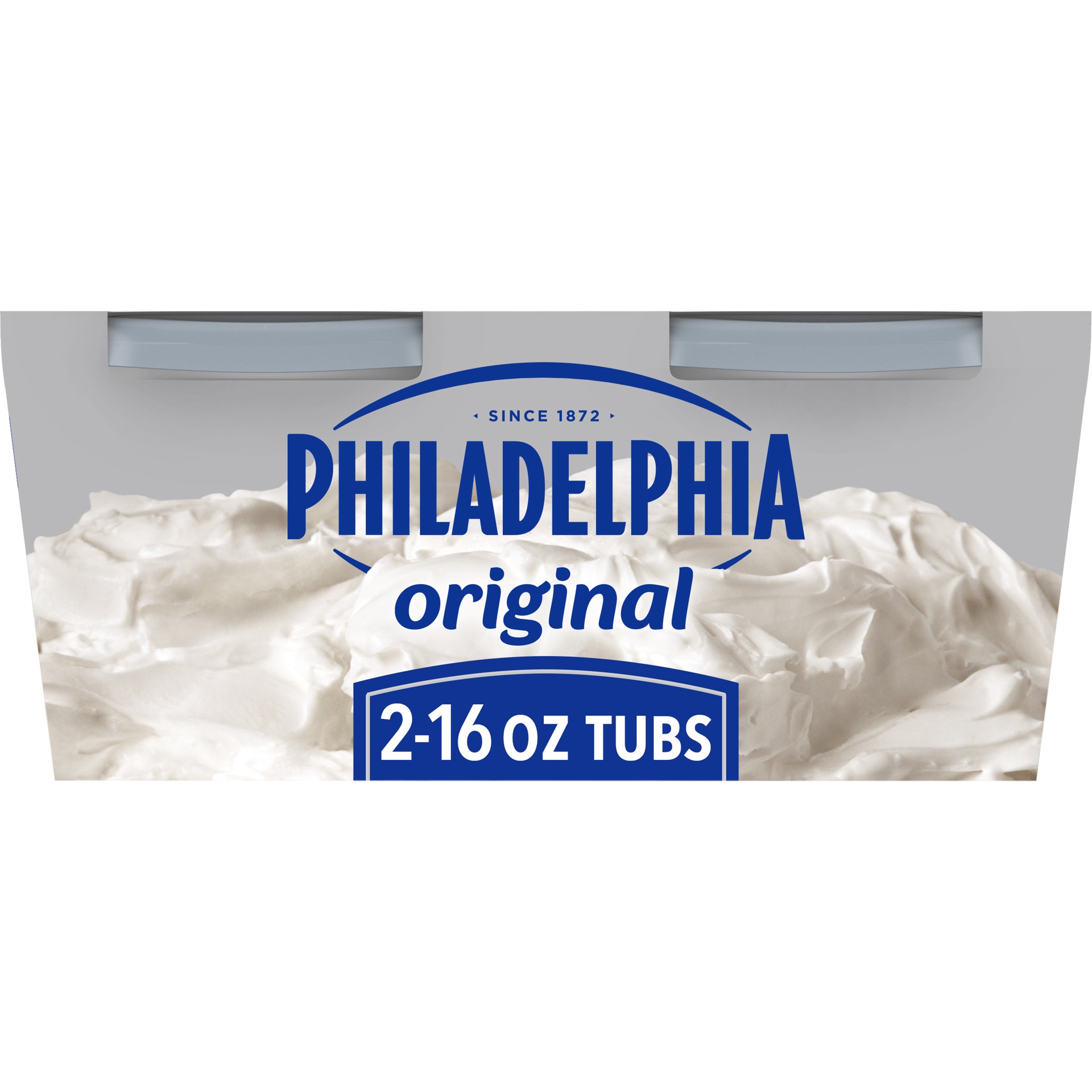 slide 1 of 5, Philadelphia Original Cream Cheese Spread, 2 ct Pack, 16 oz Tub, 2 ct