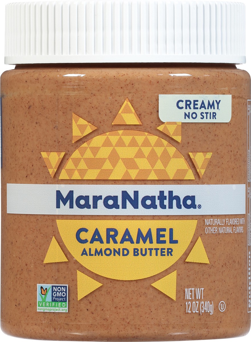 slide 4 of 7, MaraNatha Creamy No Stir Caramel Almond Butter 12 oz, 12 oz