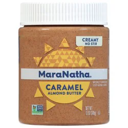 MaraNatha Creamy No Stir Caramel Almond Butter 12 oz
