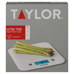Taylor Ultra Thin Digital Kitchen Scale 1 ea