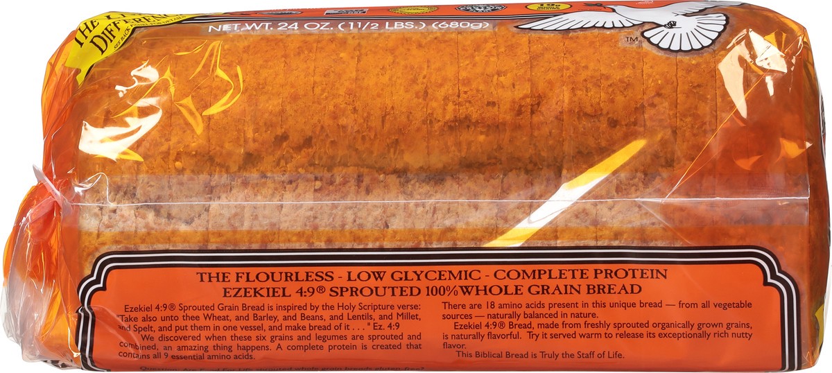 slide 7 of 9, Food For Life Bread, Sprouted Grain, 24 Ounce, 24 oz