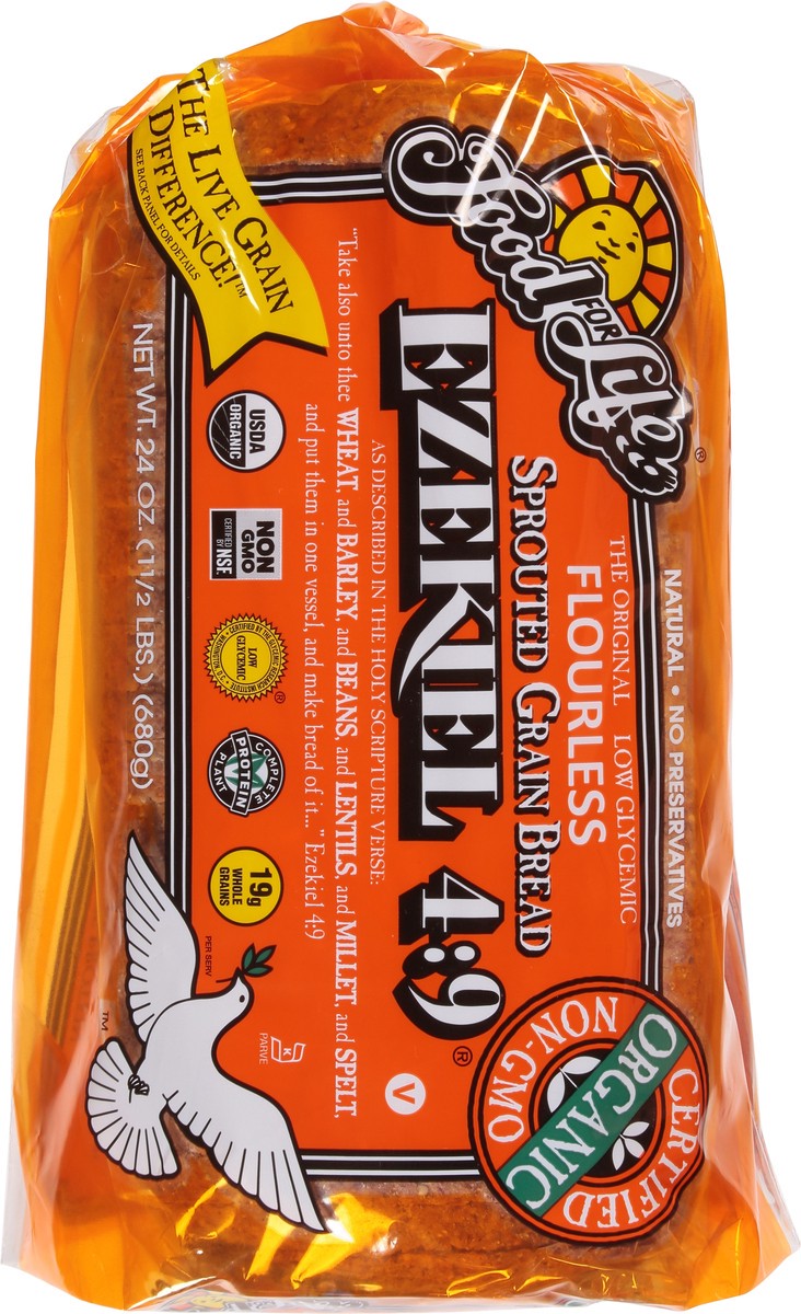 slide 9 of 9, Food For Life Bread, Sprouted Grain, 24 Ounce, 24 oz
