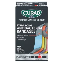 Curad Performance Series Bandages 1 in x 3.25 in, 6 Colors