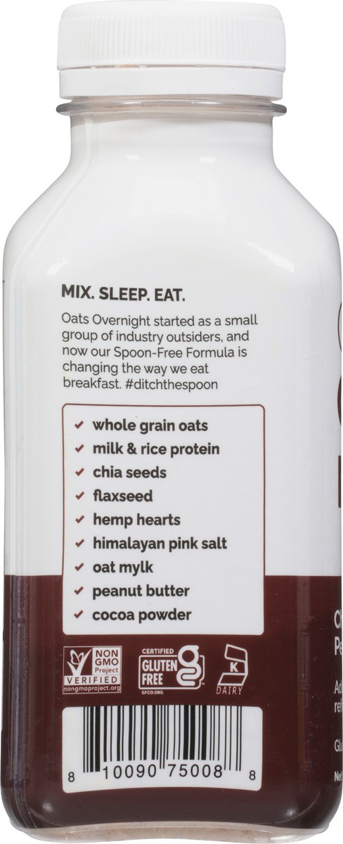 slide 5 of 9, Oats Overnight Chocolate Peanut Butter Shake 2.2 oz, 2.2 oz