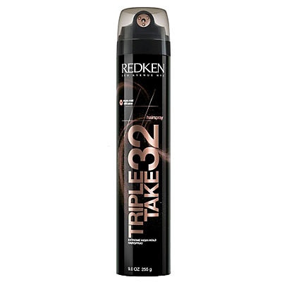 slide 1 of 1, Redken 32 Triple Take High Hold Hairspray, 4 oz