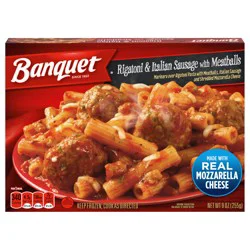 Banquet Rigatoni & Italian Sausage with Meatballs 9 oz