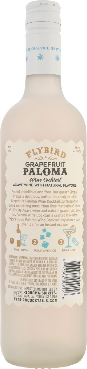 slide 3 of 11, Flybird Grapefruit Paloma Margarita Wine Cocktail, 1 ct