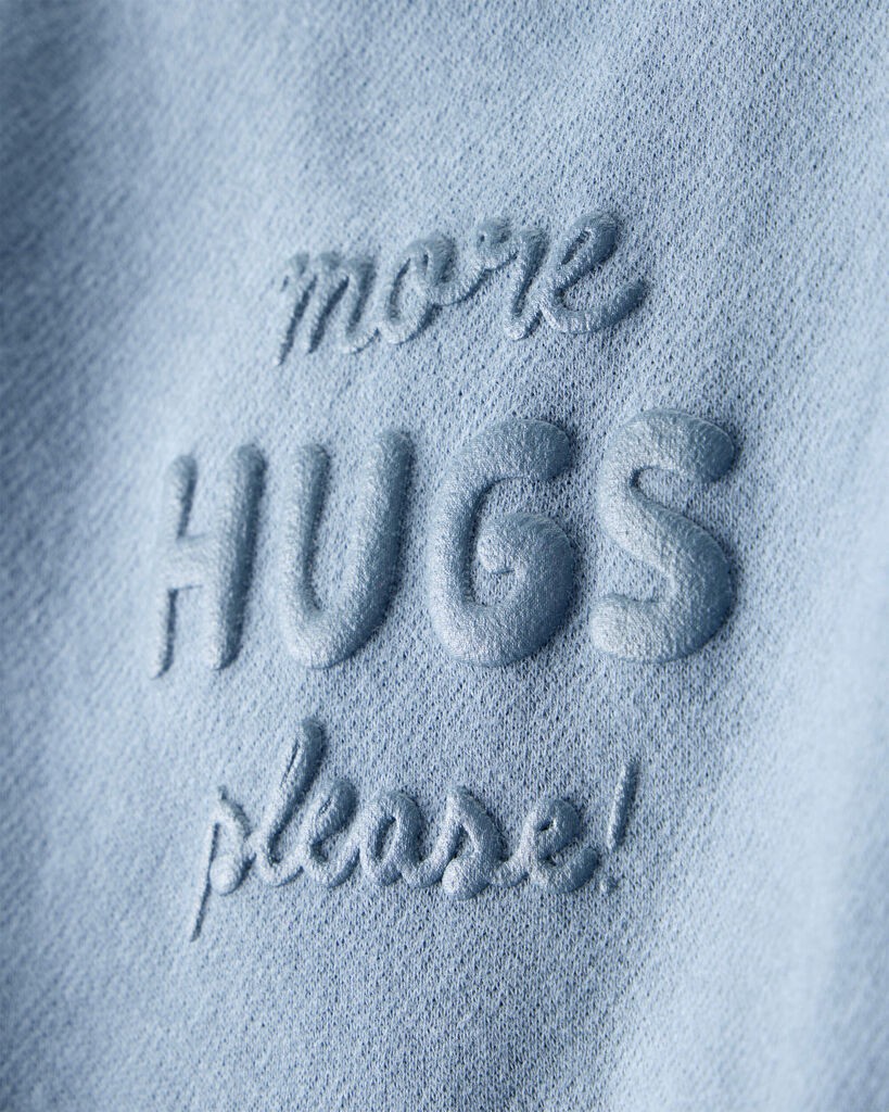 slide 2 of 3, Carter's Baby Boy Fleece Sweatshirt - Blue Blue 18M, 1 ct