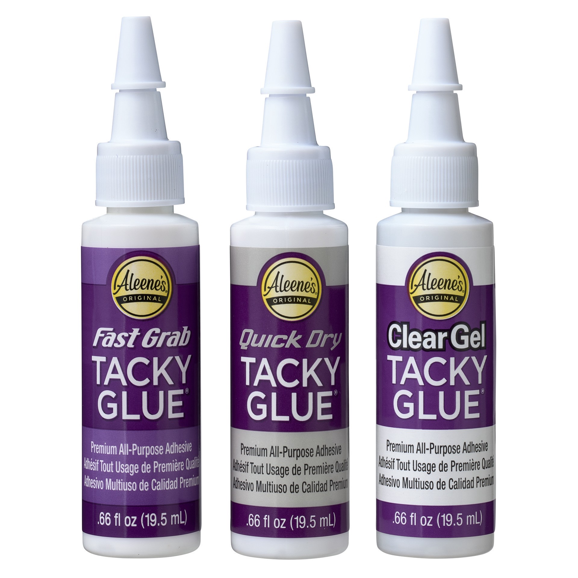 slide 3 of 3, Aleene's Original Tacky Pack, 0.66 fl oz