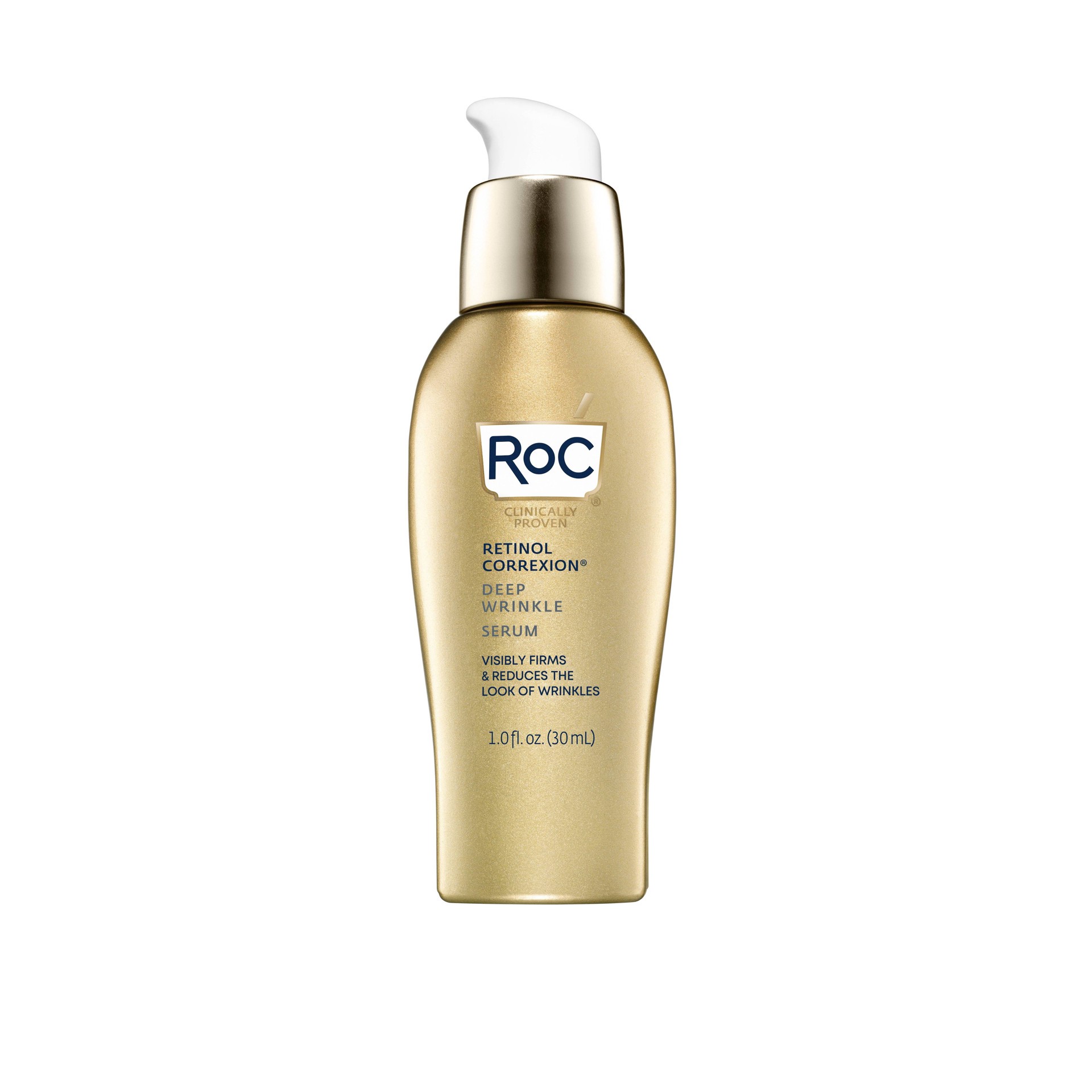 slide 1 of 13, RoC Retinol Correxion Anti-Aging Deep Wrinkle Serum, 1 fl oz