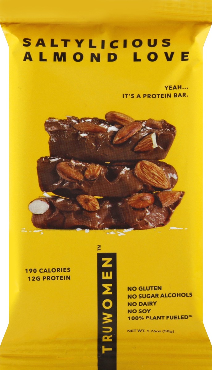 slide 5 of 6, Trubar Saltylicious Almond Love Protein Bar 1.76 oz, 1.76 oz