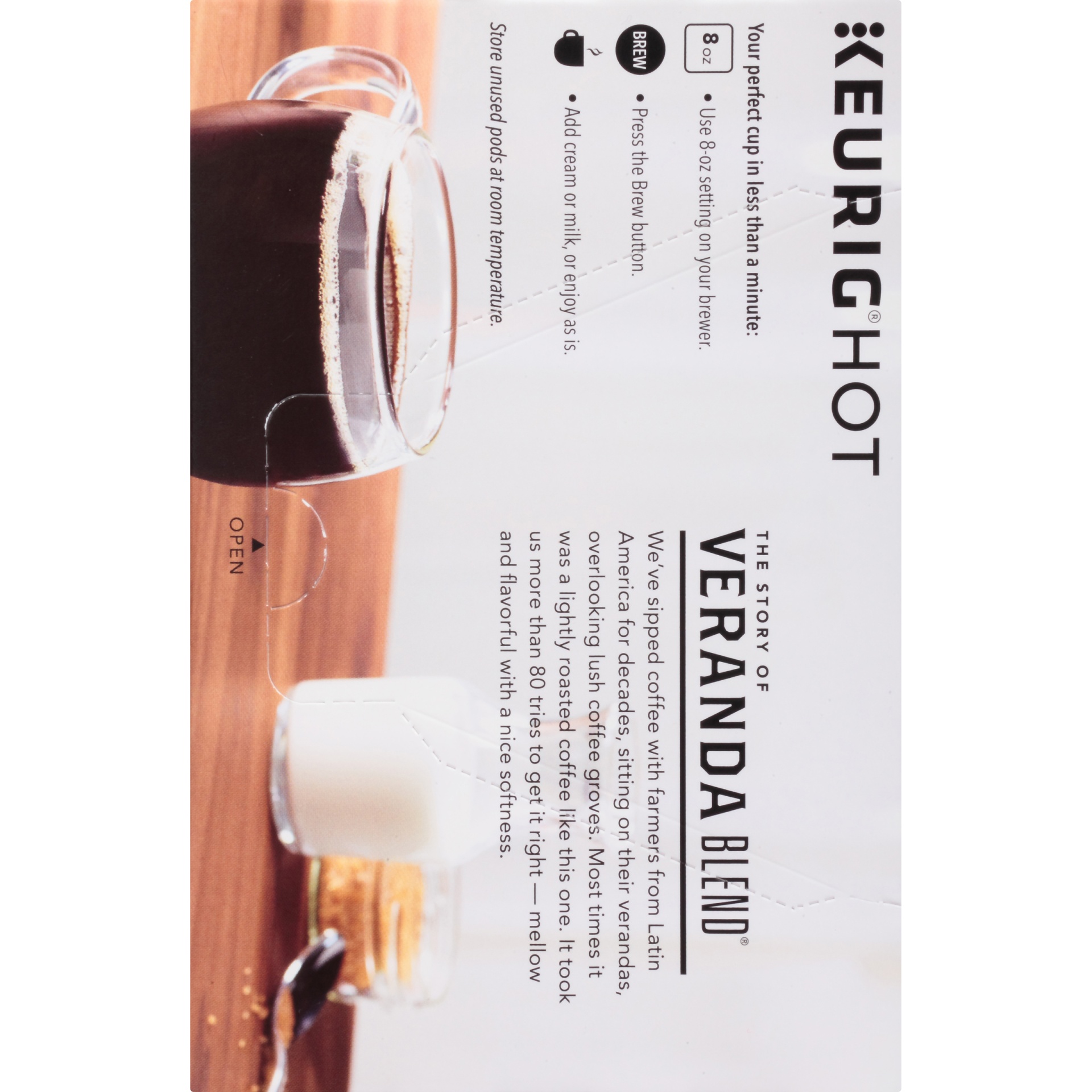 slide 4 of 7, Starbucks Blonde Roast K-Cup Coffee Pods, Veranda Blend for Keurig Brewers, 10 ct