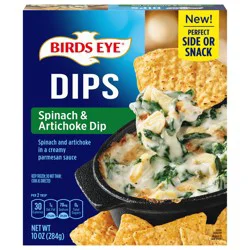 Birds Eye Spinach & Artichoke Dip Dips 10 oz