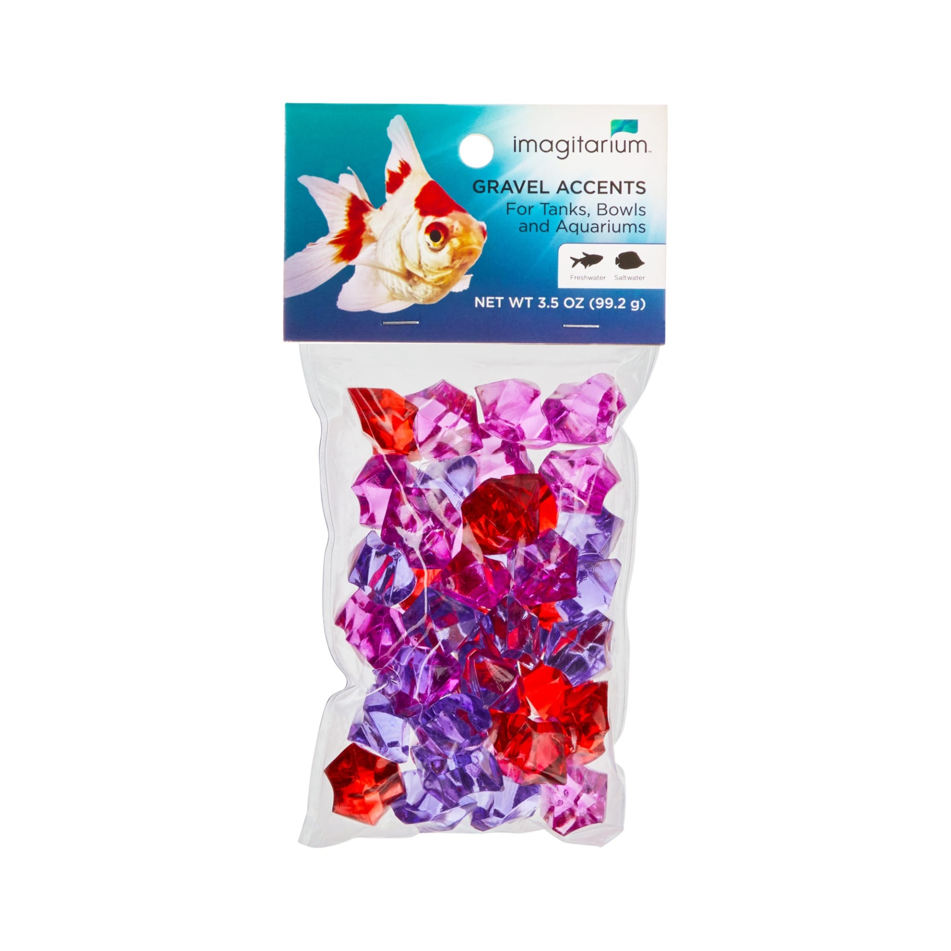 slide 1 of 1, Imagitarium Mermaid Jewel Aquarium Gravel Accent Mix, 1 ct