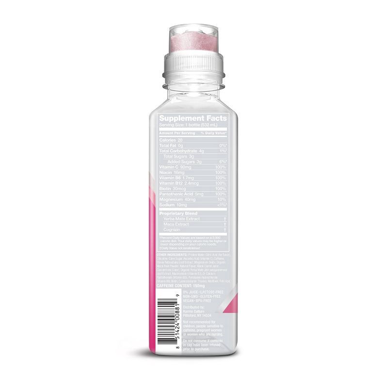 slide 6 of 6, Karma Water Raspberry Peach Energy - 18 oz, 18 oz