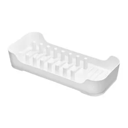 iDesign Compact Dish Rack - White, 1 ct