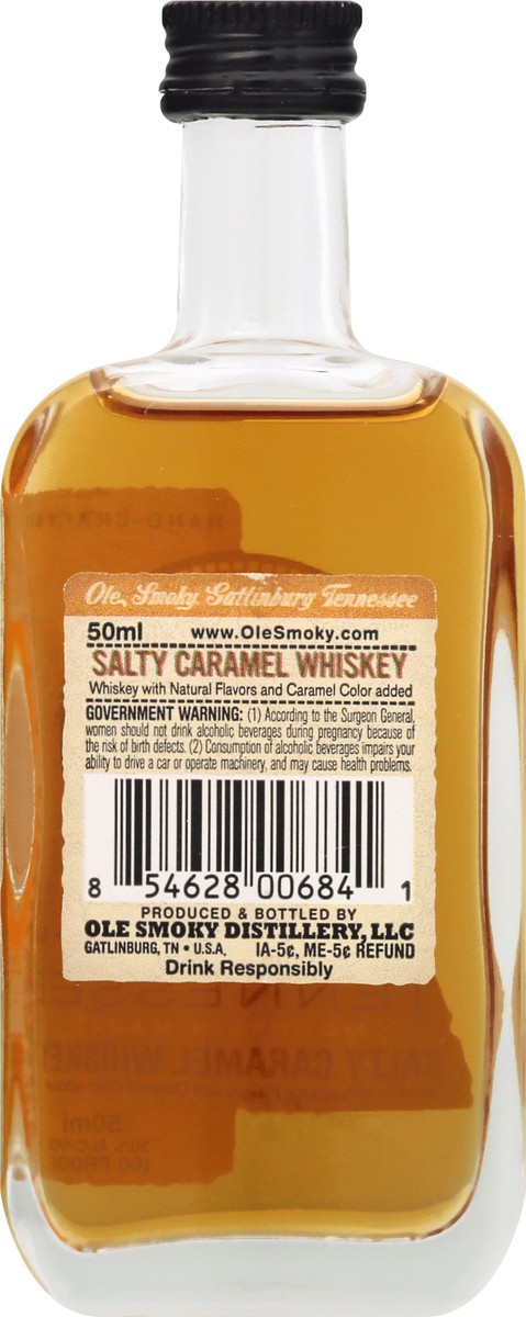 slide 6 of 9, Ole Smoky Tennessee Salty Caramel Whiskey 50 ea, 50 ct