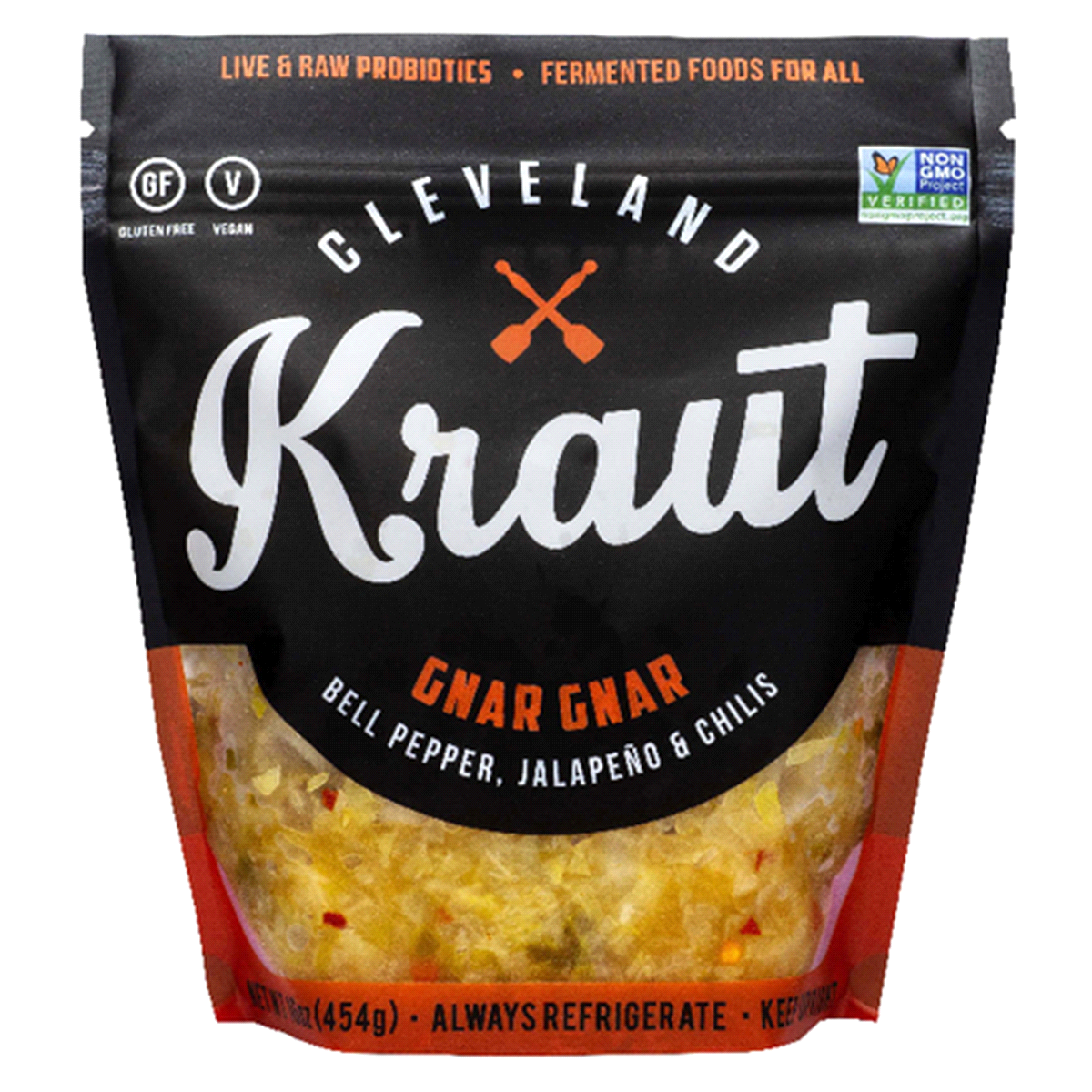 slide 1 of 2, Cleveland Spicy Kraut 16 oz, 16 oz