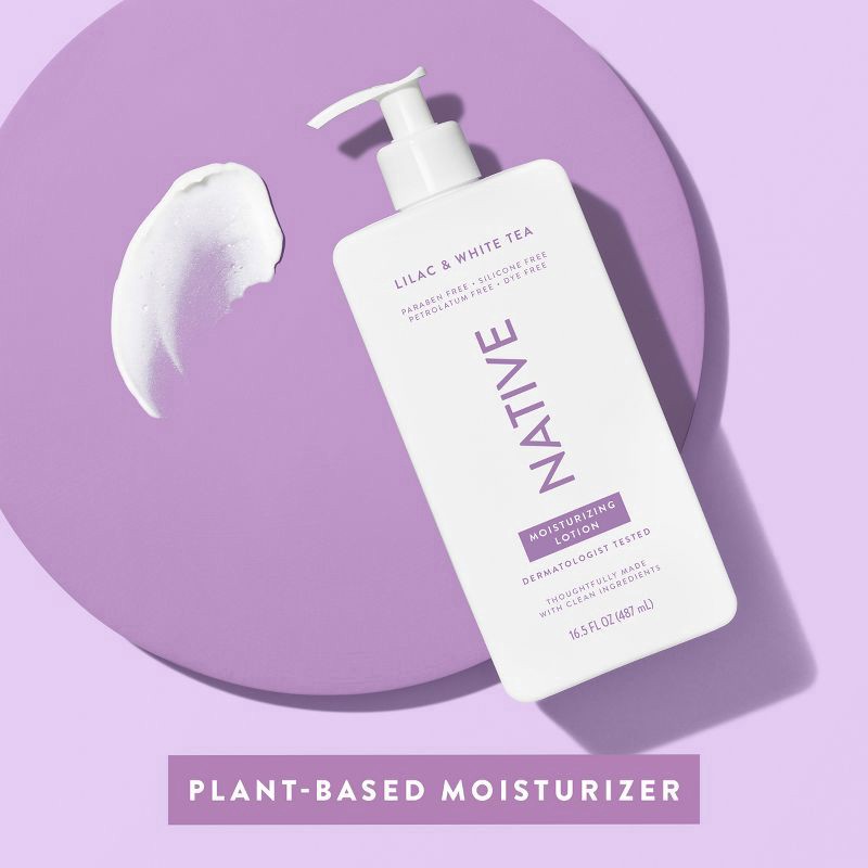 slide 4 of 5, Native Moisturizing Hand & Body Lotion, Coconut & Vanilla, Silicone Free, for Women and Men, 16.5 oz, 16.50 fl oz