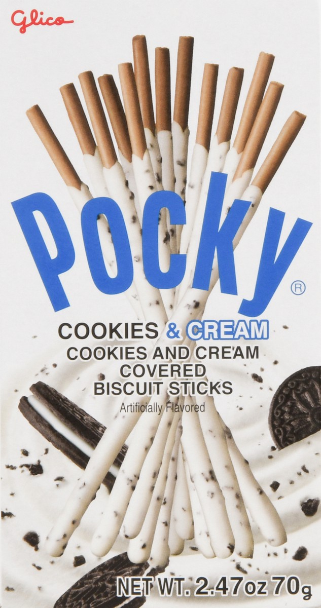 slide 10 of 13, Pocky Cookie & Cream Biscuit Sticks 2.47 oz, 2.47 oz