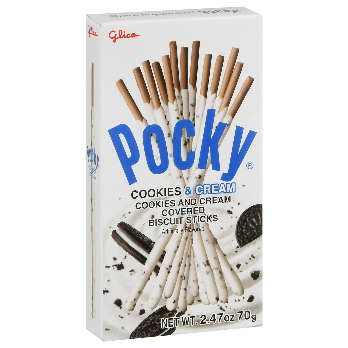slide 9 of 13, Pocky Cookie & Cream Biscuit Sticks 2.47 oz, 2.47 oz
