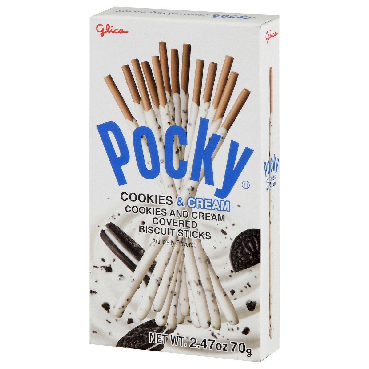 slide 12 of 13, Pocky Cookie & Cream Biscuit Sticks 2.47 oz, 2.47 oz