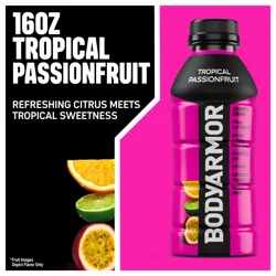BODYARMOR Tropical Passionfruit Bottle, 16 fl oz