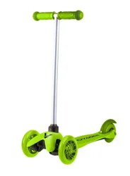 Sakar Voyager 3-Wheel Tilt and Turn Scooter - Green, 1 ct