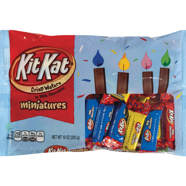 slide 1 of 1, KIT KAT Miniatures, 10 oz