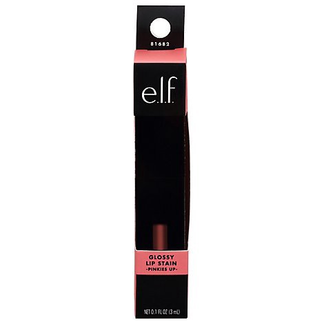 slide 1 of 1, e.l.f. Pinkies Up Glossy Lip Stain - 0.1 Oz, 0.1 oz