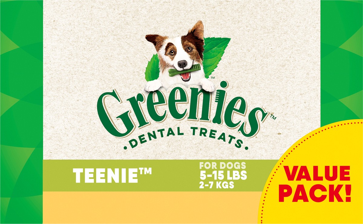 slide 2 of 4, Greenies Grain Free Teenie Dental Treats 130 ea, 36 oz