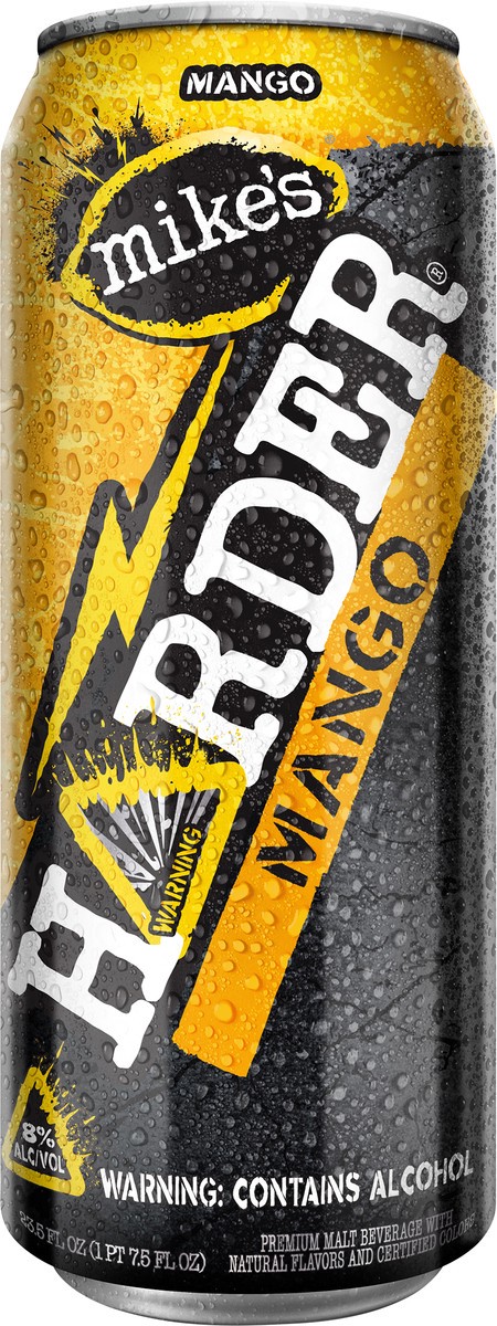 slide 1 of 7, Mike's Harder Mango Beer 23.5 oz, 23.5 oz