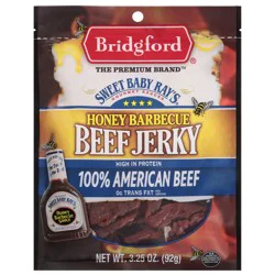 Bridgford Honey Barbecue Beef Jerky - 3.25 oz