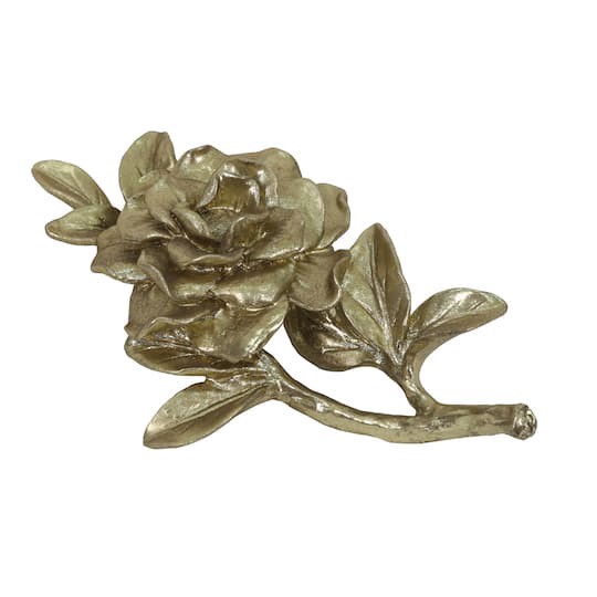 slide 1 of 2, 9.25" Gold Rose Tabletop Decor By Ashland, 9.25 in