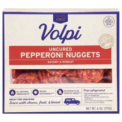 Volpi Pepperoni Nuggets | Savory & Robust 6 oz