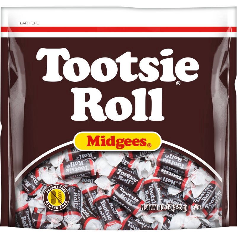 slide 1 of 5, Tootsie Roll Chocolatety Chewy Candy, 12 oz