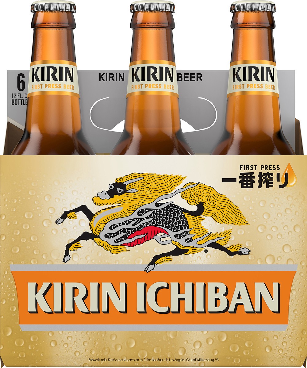 slide 1 of 1, Kirin Brewery First Press Beer 6 ea, 72 fl oz