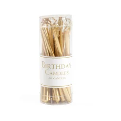 Caspari Birthday Candle Gold