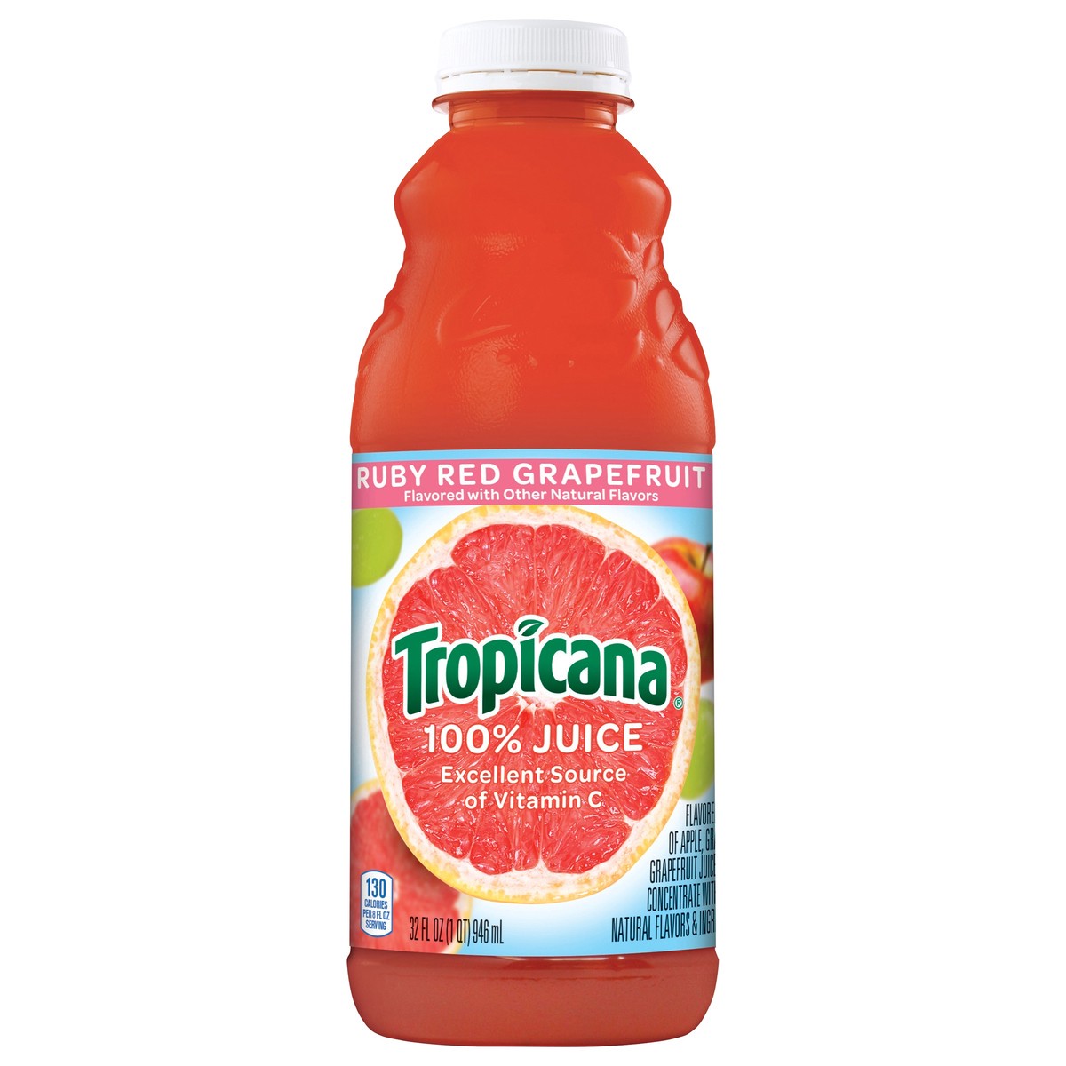 slide 7 of 12, Tropicana Ruby Red Grapefruit- 32 fl oz, 32 fl oz