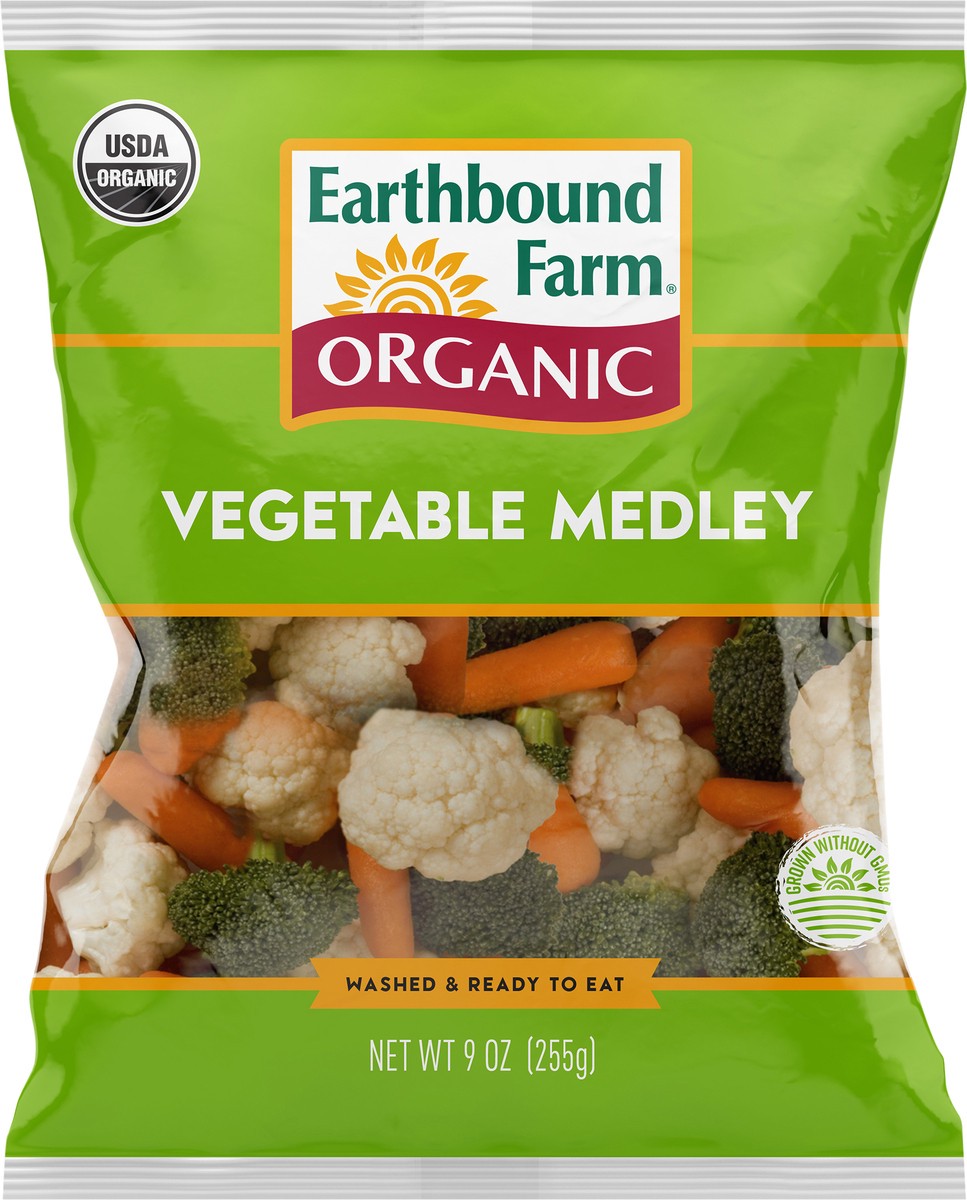 slide 4 of 6, Earthbound Farm Organic Vegetable Medley, 9 oz