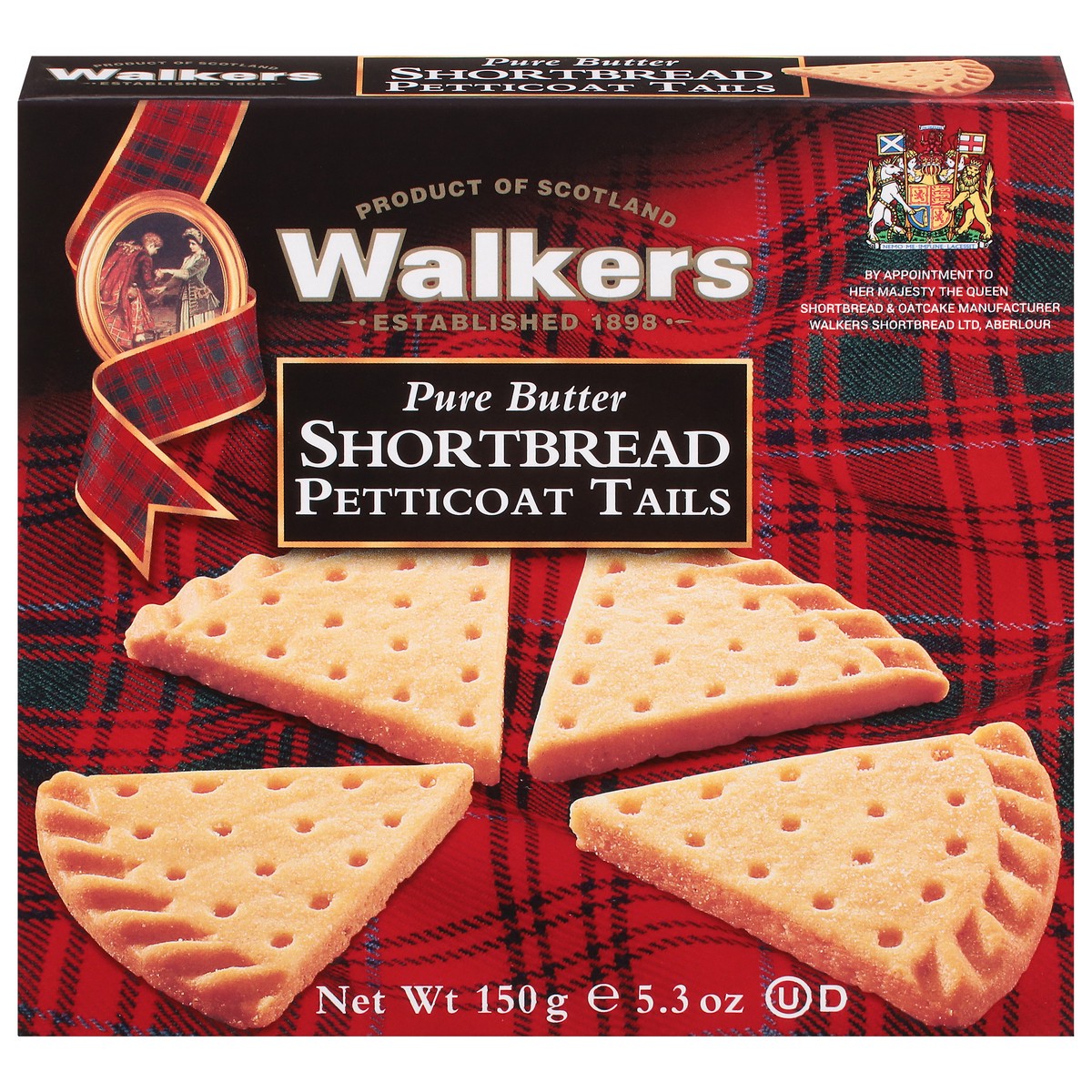 slide 1 of 4, Walker's Petticoat Tails Pure Butter Shortbread 5.3 oz, 5.3 oz