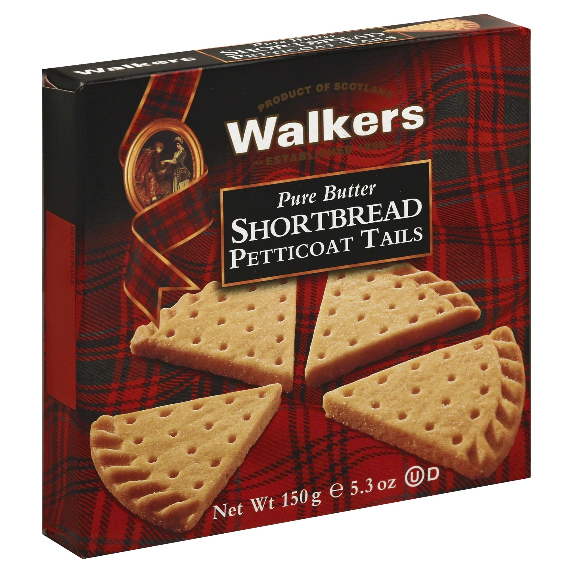 slide 1 of 4, Walker's Shortbread Petticoat Tails 5.3 oz, 5.3 oz