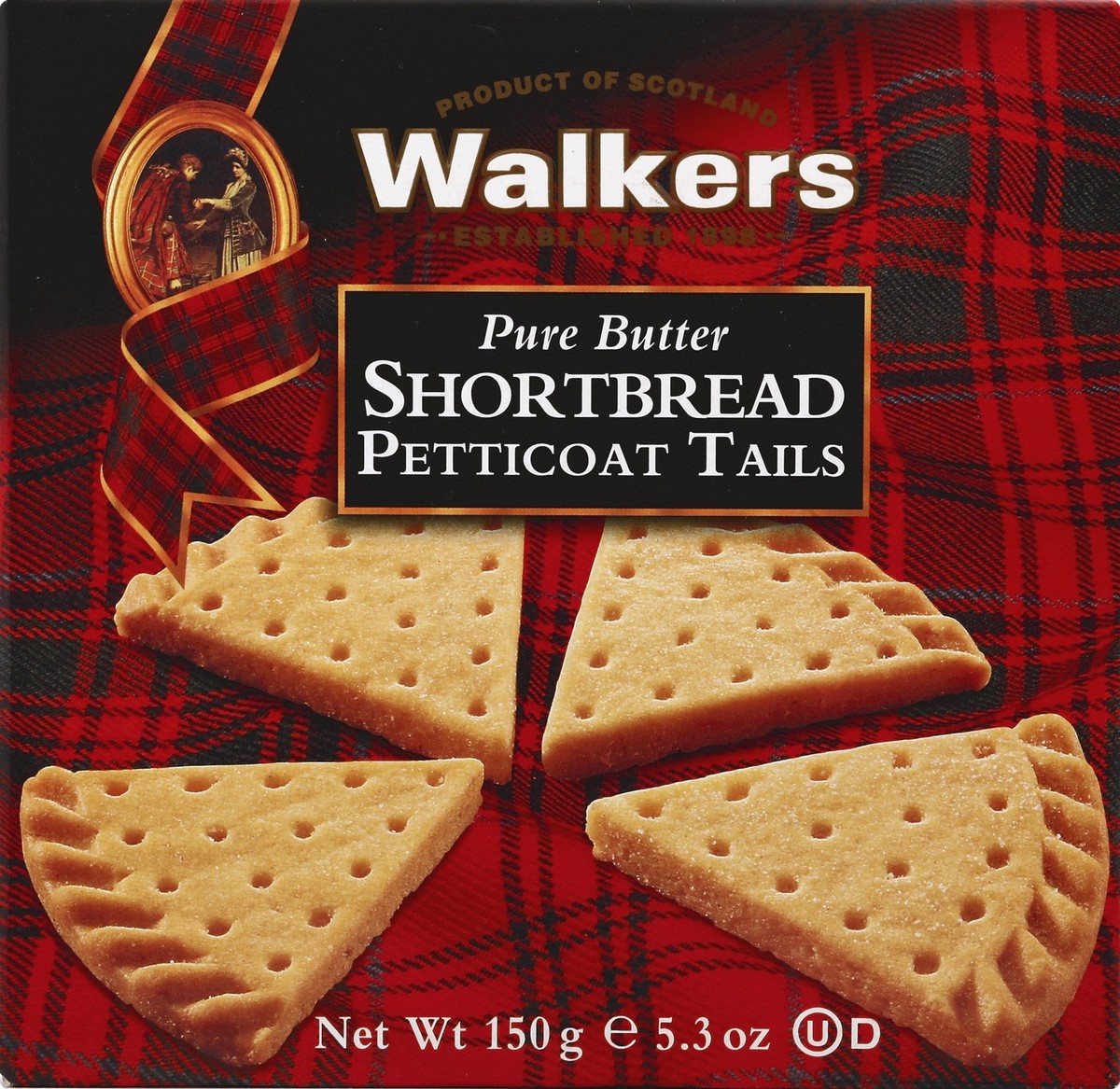 slide 1 of 4, Walker's Shortbread Petticoat Tails 5.3 oz, 5.3 oz