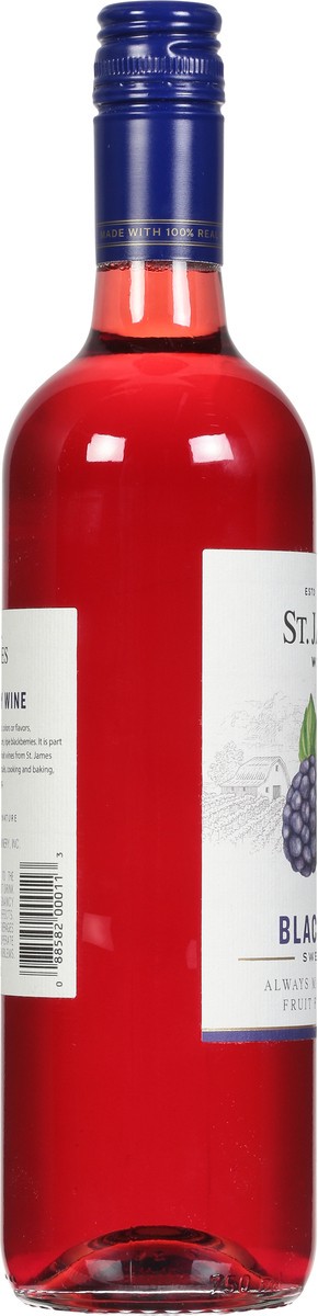 slide 2 of 9, St. James Winery Winery Blackberry Wine, 750 ml