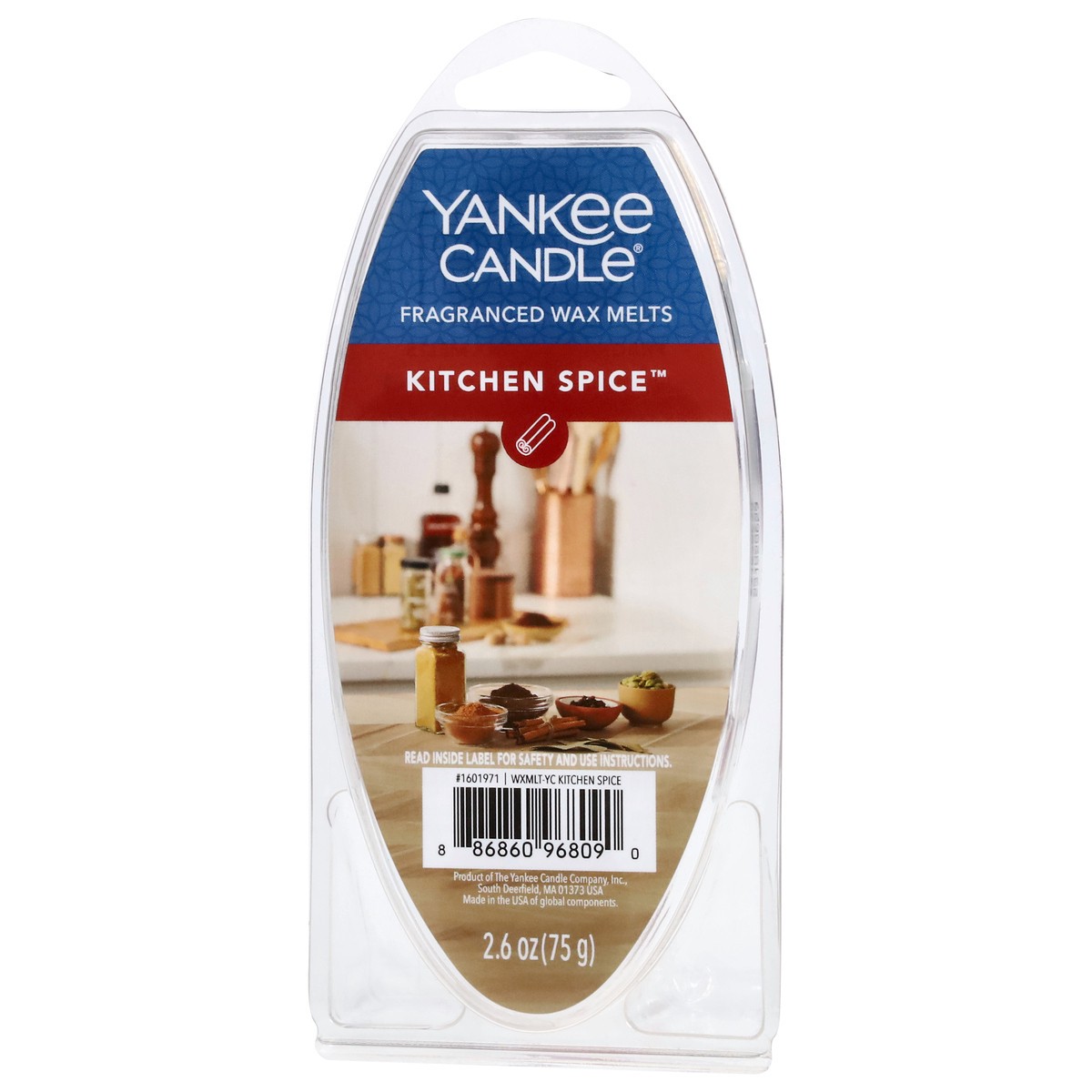 slide 2 of 9, Yankee Candle Wax Melt Kitchen Spice, 1 ct