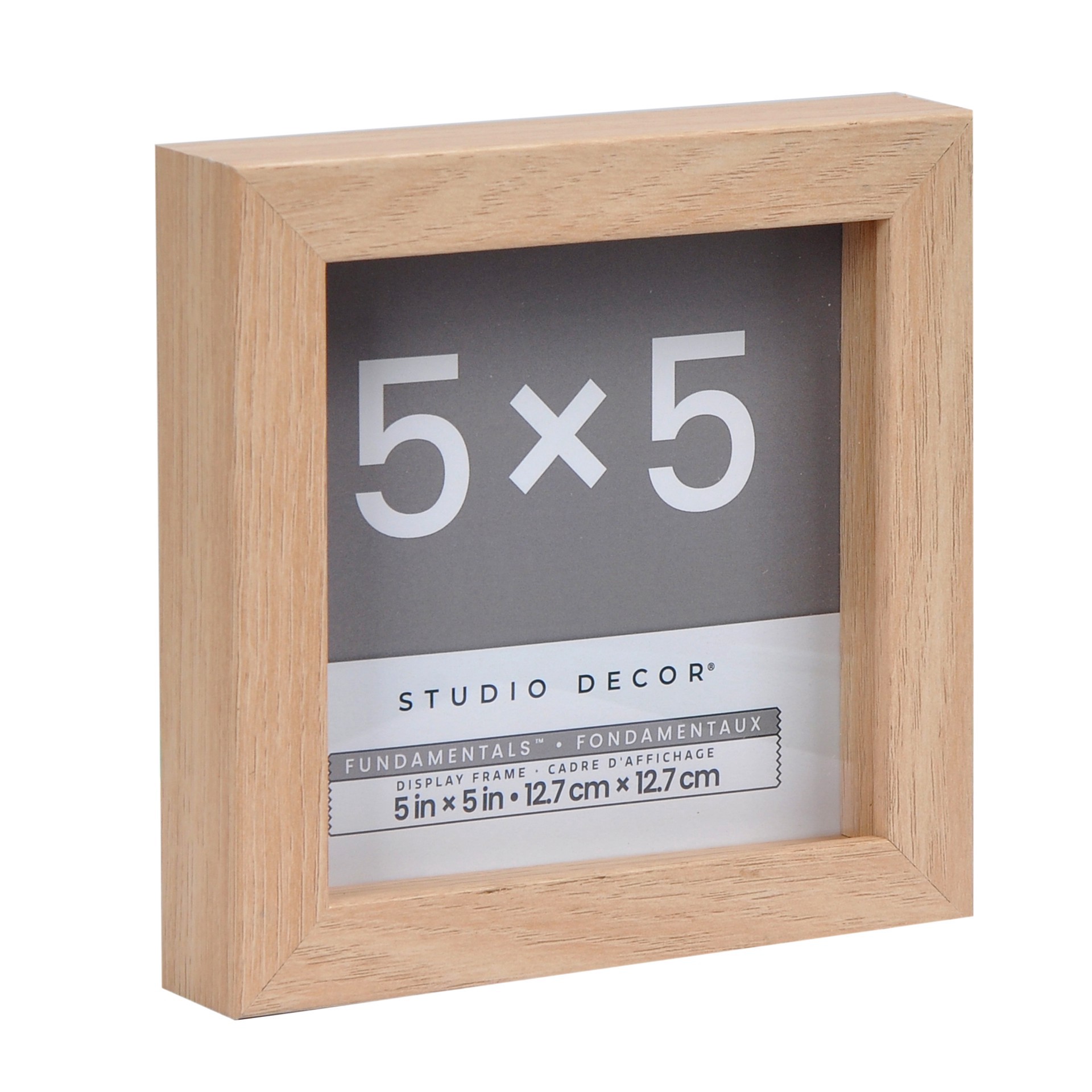 slide 5 of 6, Fundamentals 5" X 5" Display Frame By Studio Decor, 5 in x 5 in