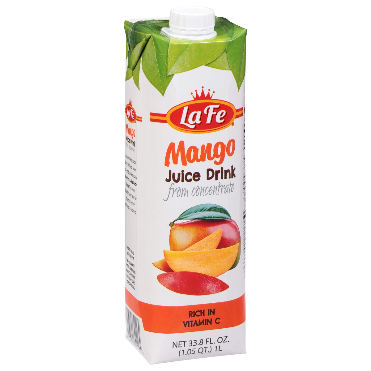 slide 3 of 11, La Fe Mango Juice Drink from Concentrate - 33.8 fl oz, 33.8 fl oz