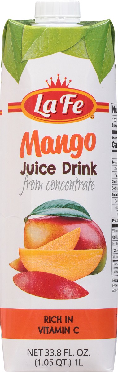 slide 7 of 11, La Fe Mango Juice Drink from Concentrate - 33.8 fl oz, 33.8 fl oz