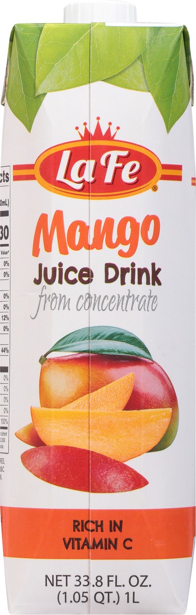 slide 9 of 11, La Fe Mango Juice Drink from Concentrate - 33.8 fl oz, 33.8 fl oz
