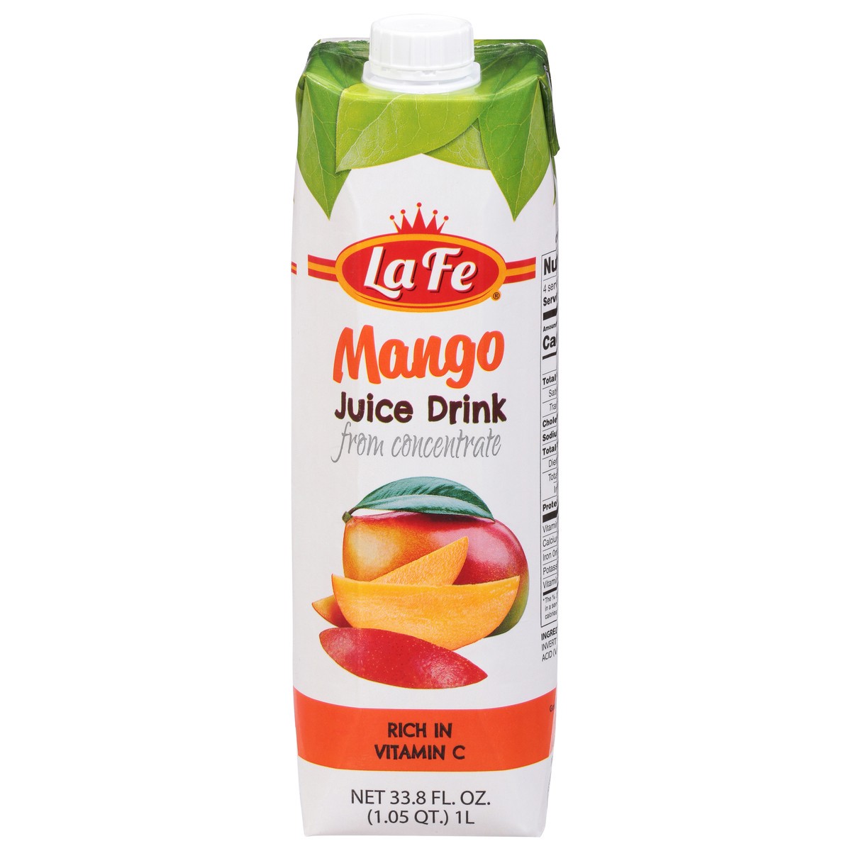 slide 6 of 11, La Fe Mango Juice Drink from Concentrate - 33.8 fl oz, 33.8 fl oz